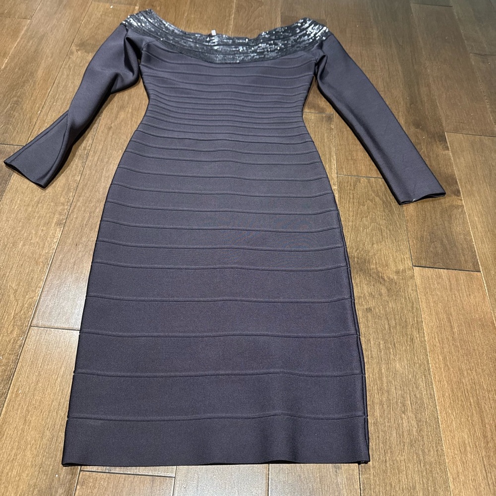 Hervé léger bandage dress sz M